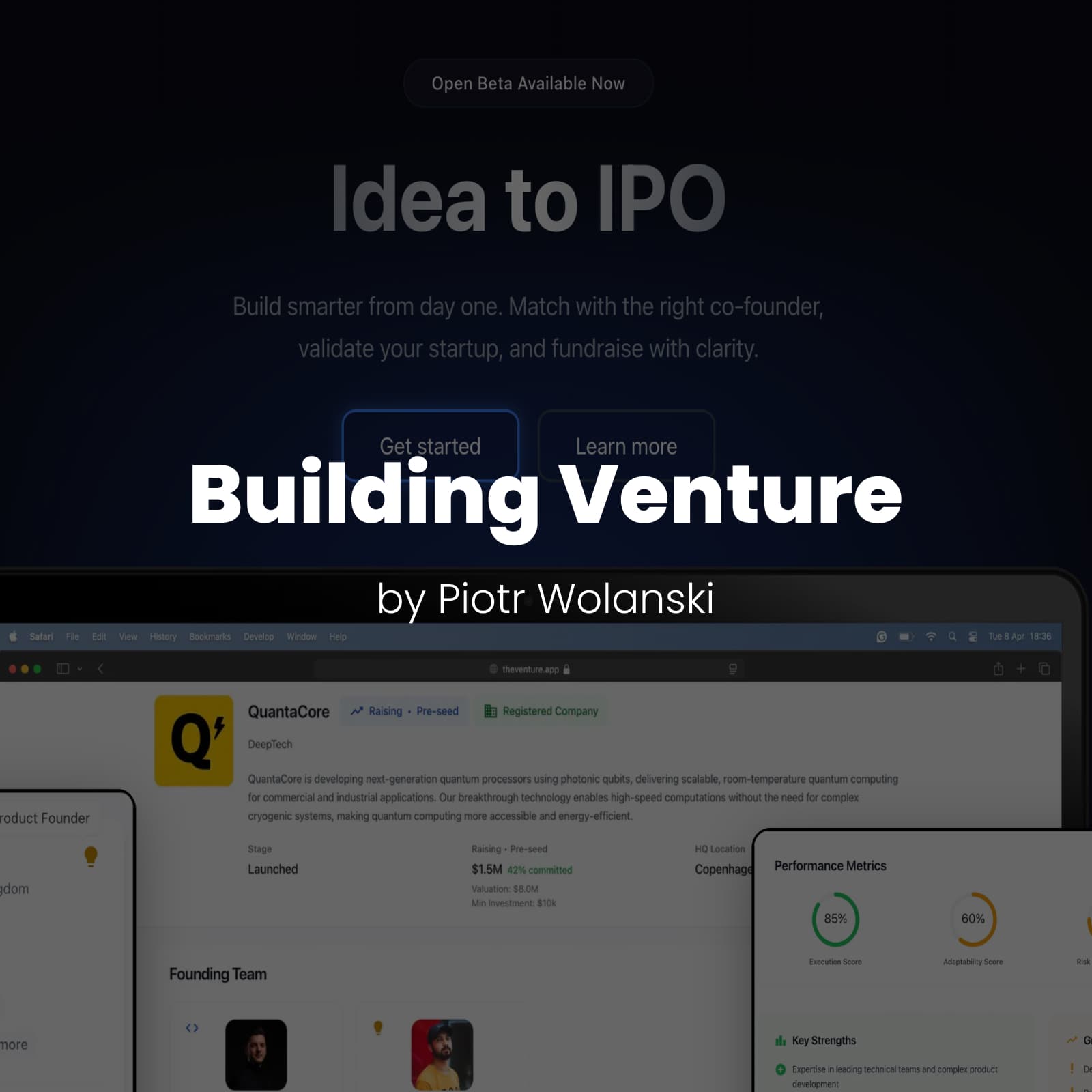 Building Venture - An AI-Driven Platform for Founders Who Don’t Want to Fail